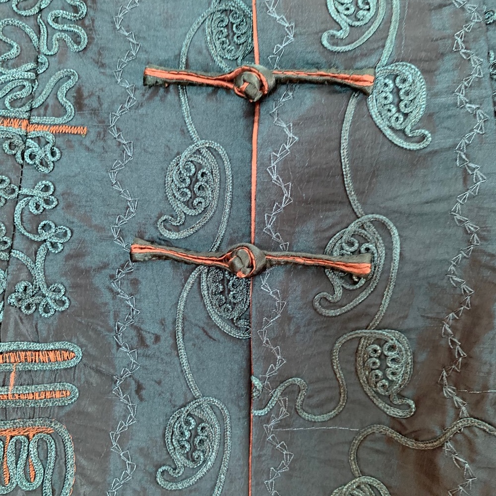 Silk Embroidered Jacket - Picture 3 of 8
